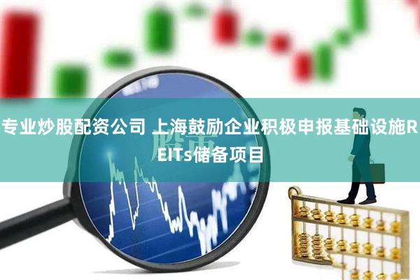 专业炒股配资公司 上海鼓励企业积极申报基础设施REITs储备项目